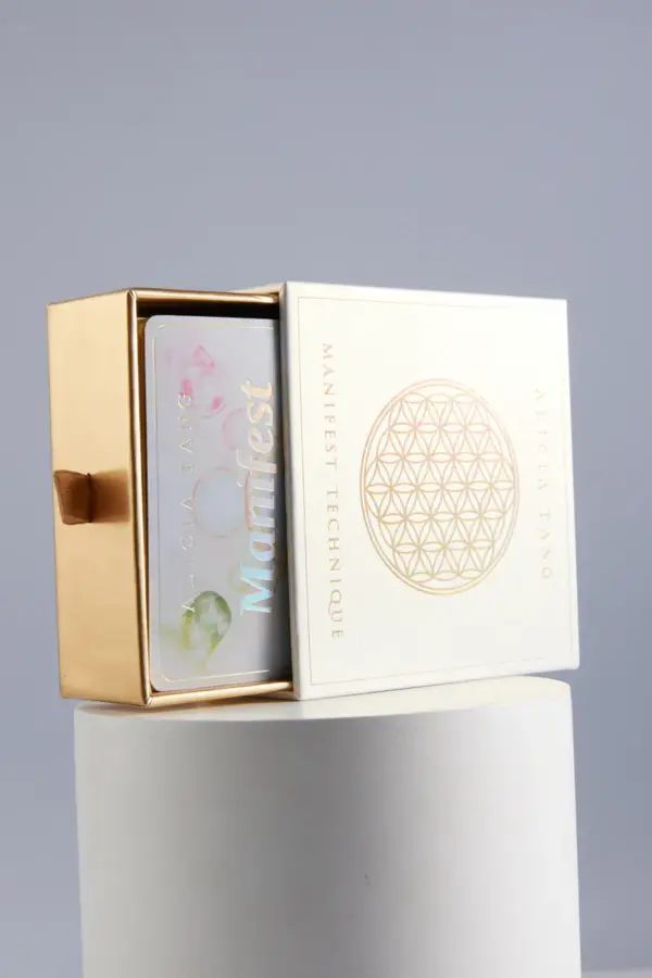 Manifest Technique顯化法則神諭卡/Alicia Tang手繪曼陀羅肯定卡