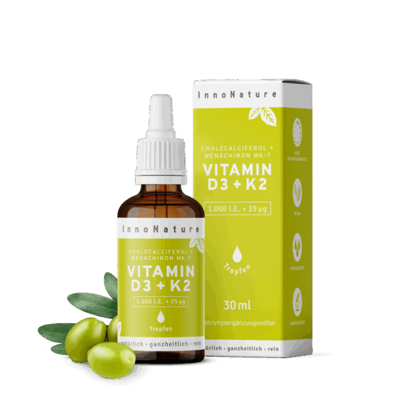 德國代購Innonature VitaminD3+K2滴劑 30ml 四月寄出