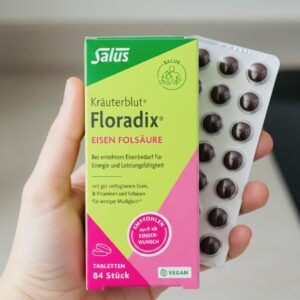德國代購 ｜大推！Salus® 草本補血® Floradix® 鐵葉酸 84碇