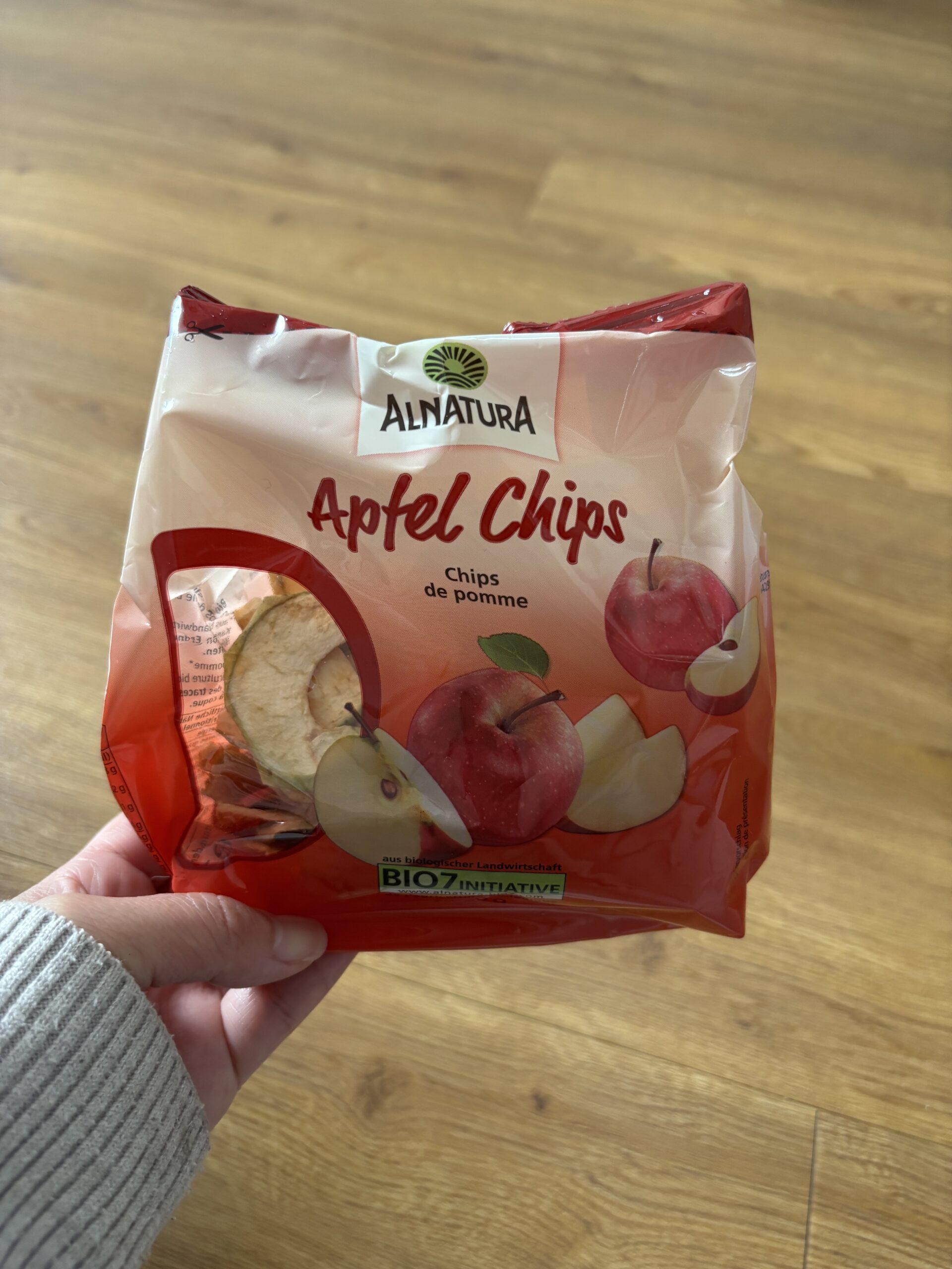 德國代購~健康又解饞的Alnatura有機蘋果乾