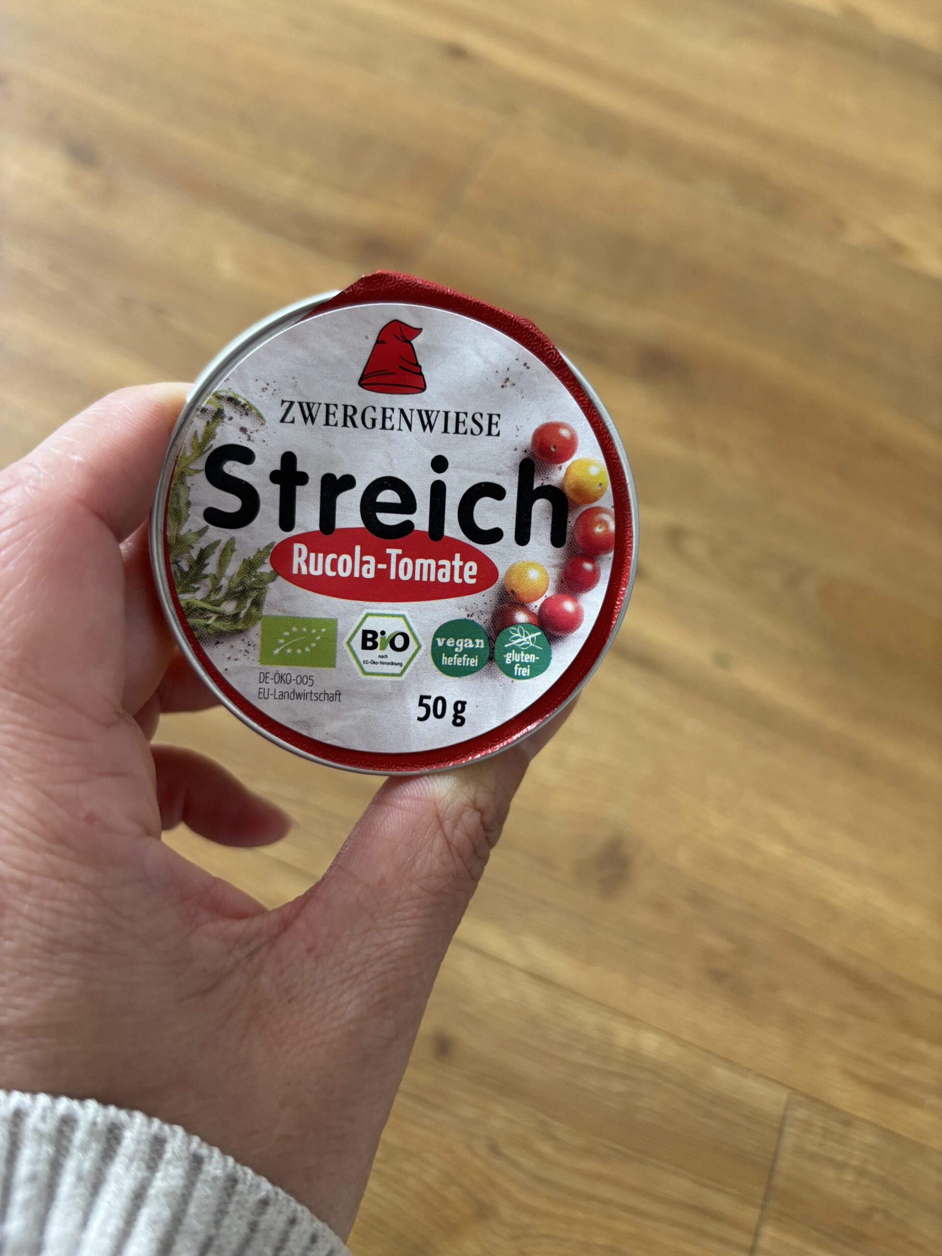 德國代購～有機芝麻葉番茄抹醬50g